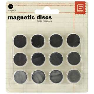 Magnetic Discs .625in 12/Pkg1/32in Thick