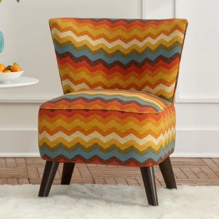 Made to Order Skyline Furniture Upholstered Chair in Panama Wave Adobe