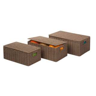 3pc Set Paper Cord Baskets