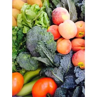 Fresh Life Organics Large Organic Mixed Fruits and Vegetables Box