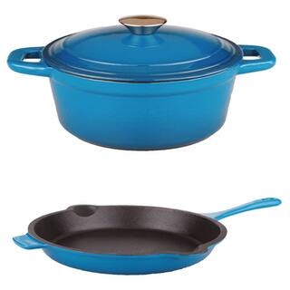 BergHOFF Neo Cast Blue 3-piece Cookware Set