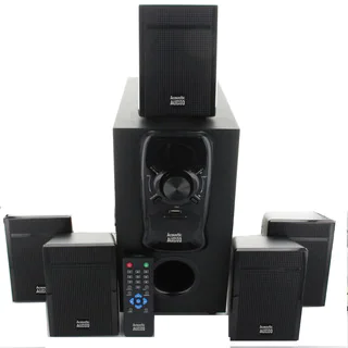 Acoustic Audio AA5150 5.1-channel 400W Home Theater Speaker System with Powered Subwoofer