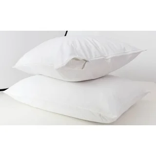 Somette Waterproof Zippered Hypoallergenic Pillow Protector (Set of 2)