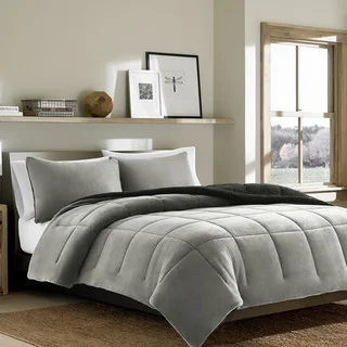 Eddie Bauer Premium Fleece Chrome Comforter Set