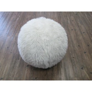 Yoga Ball With Furry Slip-Cover