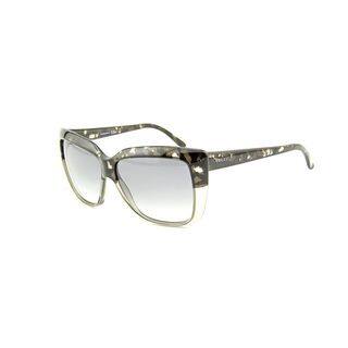 Gucci GG 3585/S Grey Gradient Lenses Grey / Clear Frame Sunglasses