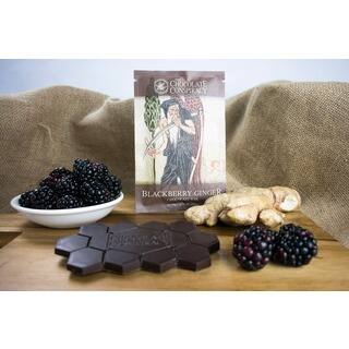 The Chocolate Conspiracy Blackberry Ginger Bars (Pack of 2)