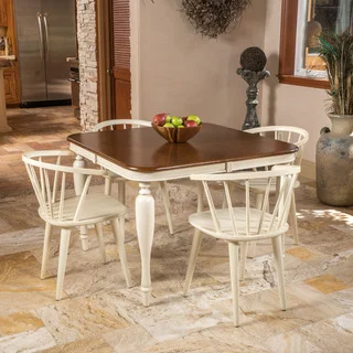 Oakdale 5-piece Spindle Wood Dining Set by Christopher Knight Home