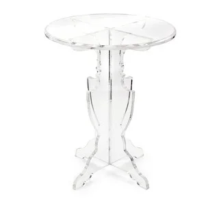 Prestige Clear/ frosted Acrylic Accent Table