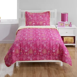 Hearts 2-piece Twin Quilt Set