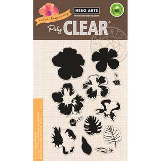 Hero Arts Clear Stamps 4inX6in SheetColor Layering Hibiscus