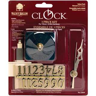 Clock 3Piece KitFor .75in Surfaces