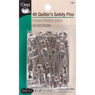 Quilter's Safety PinsSize 3 40/Pkg