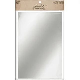 IdeaOlogy Adhesive Mirrored Sheets 6inX9in 2/Pkg