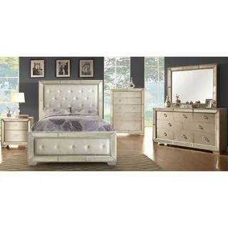 Furniture of America Maxine Modern 4-piece Bedroom Set