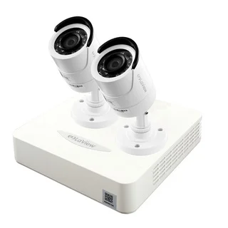 LaView 4-channel Security Surveillance System 960H with 500GB HDD and 2 x 1.3MP High Resolution Weatherproof Cameras
