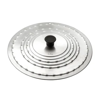 stainless steel universal fry pan lid