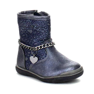 JELLY BEANS DGI-01 Toddlers Girl's Comfort Stylish Chain Deco Flat Boots