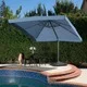 Outdoor Merida 9.8-foot Canopy Umbrella with Base by Christopher Knight Home