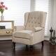 Walter Fabric Recliner Club Chair by Christopher Knight Home - Thumbnail 0