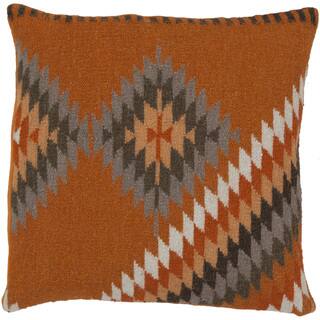 Decorative Shania Kilim Feather/ Down or Polyester Filled PIllow 18-inch
