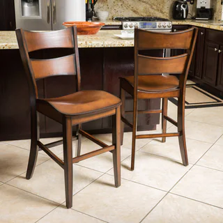 Tehama Wood Counter Stools (Set of 2) by Christopher Knight Home