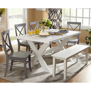 Simple Living 6-piece Sumner Dining Set with Bench