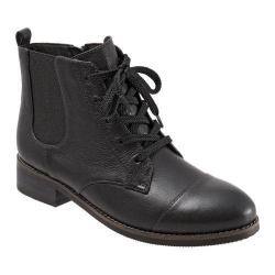 Women's SoftWalk Miller Boot Black Soft Wax Tumbled Leather