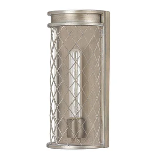 Capital Lighting Donny Osmond Eastrman Collection 1-light Silver and Bronze Wall Sconce