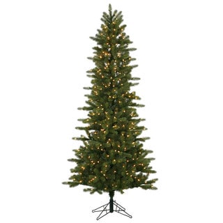 7.5' x 42" Kennedy Fir Slim Tree with 500 Clear Dura-Lit Lights