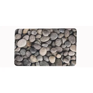 Somette River Rocks Memory Foam Anti-fatigue Comfort Mat (18" x 30")