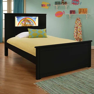 LightHeaded Beds Riviera Black Full Bed by Lifetime