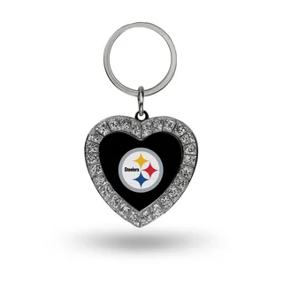 NFL Pittsburgh Steelers Heart Key Chain