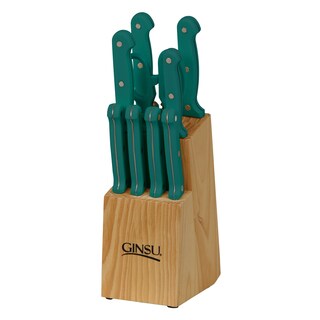 Ginsu Essential Series Oceania Teal 10-piece Cutlery Set