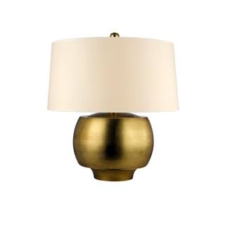 Hudson Valley Holden 1-light Aged Brass Table Lamp