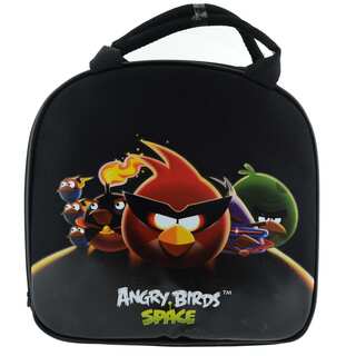 Angry Birds Space Insulated Lunch Bag with Adjustable Shoulder Strap, Water Bottle