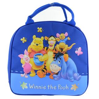 Winnie the Pooh Insulated Lunch Bag with Adjustable Shoulder Strap & Water Bottle