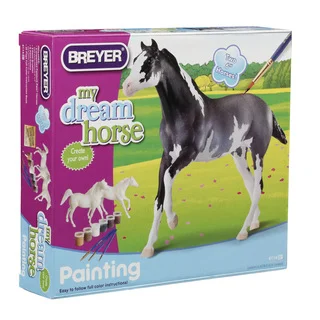 BREYER Paint Your Own Horse Activity Kit, Arabian & Thoroughbred
