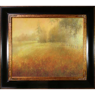 Krzysztof Lozowski 'Meadow' Framed Fine Art Print