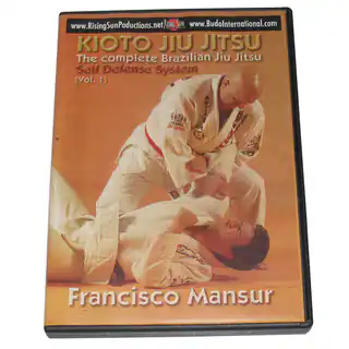 Kioto Brazilian Jiu Jitsu Defense Weapons Blades Basics #1 DVD Mansur M-0141