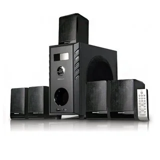 Acoustic Audio AA5104 600-watt 5.1-channel Home Theater Surround Sound Speaker System