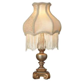 Downtown Abbey Ladies of Downtown Collection Fringe Accent Lamp