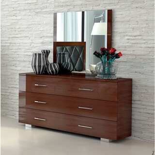 Luca Home Dresser/Mirror Mahogany