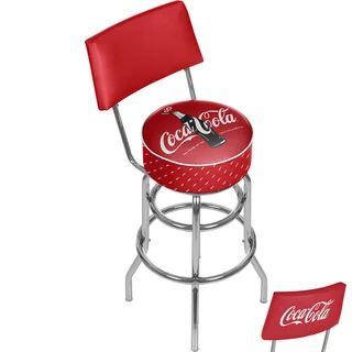 Coca-Cola Stool with Back - 100th Anniversary of the Coca-Cola Bottle