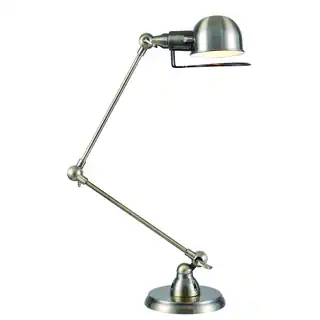 Elegant Lighting Industrial Collection TL1251 Table Lamp with Antique Brass Finish