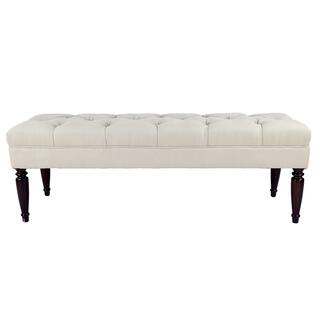 MJL Furniture Claudia Diamond Tuft Upholstered Long Bench