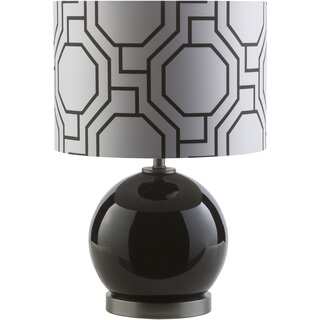 Modern Gavin Table Lamp with Painted Glass Base