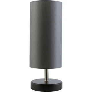 Contemporary April Table Lamp with Wood Base