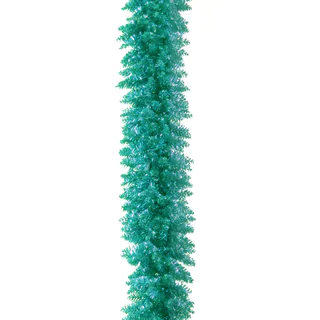 Turquoise 6-foot Tinsel Garland