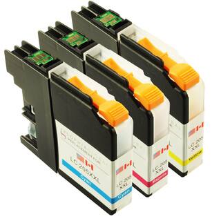 Sophia Global Compatible Ink Cartridge Replacement for LC205XXL (1 Cyan, 1 Magenta, 1 Yellow)